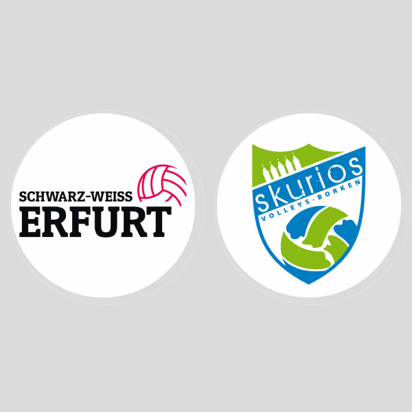 Schwarz Weiss Erfurt - Skurios Volleys Borken