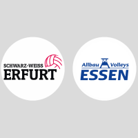 Schwarz Weiss Erfurt - Allbau Volleys Essen
