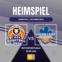 CATL Basketball Löwen - Ahorn Camp BIS Baskets Speyer