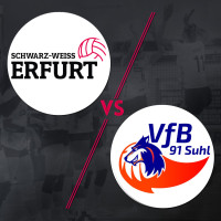 Schwarz Weiss Erfurt - VfB Suhl LOTTO Thüringen