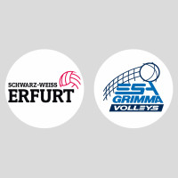 Schwarz Weiss Erfurt - ESA Grimma Volleys