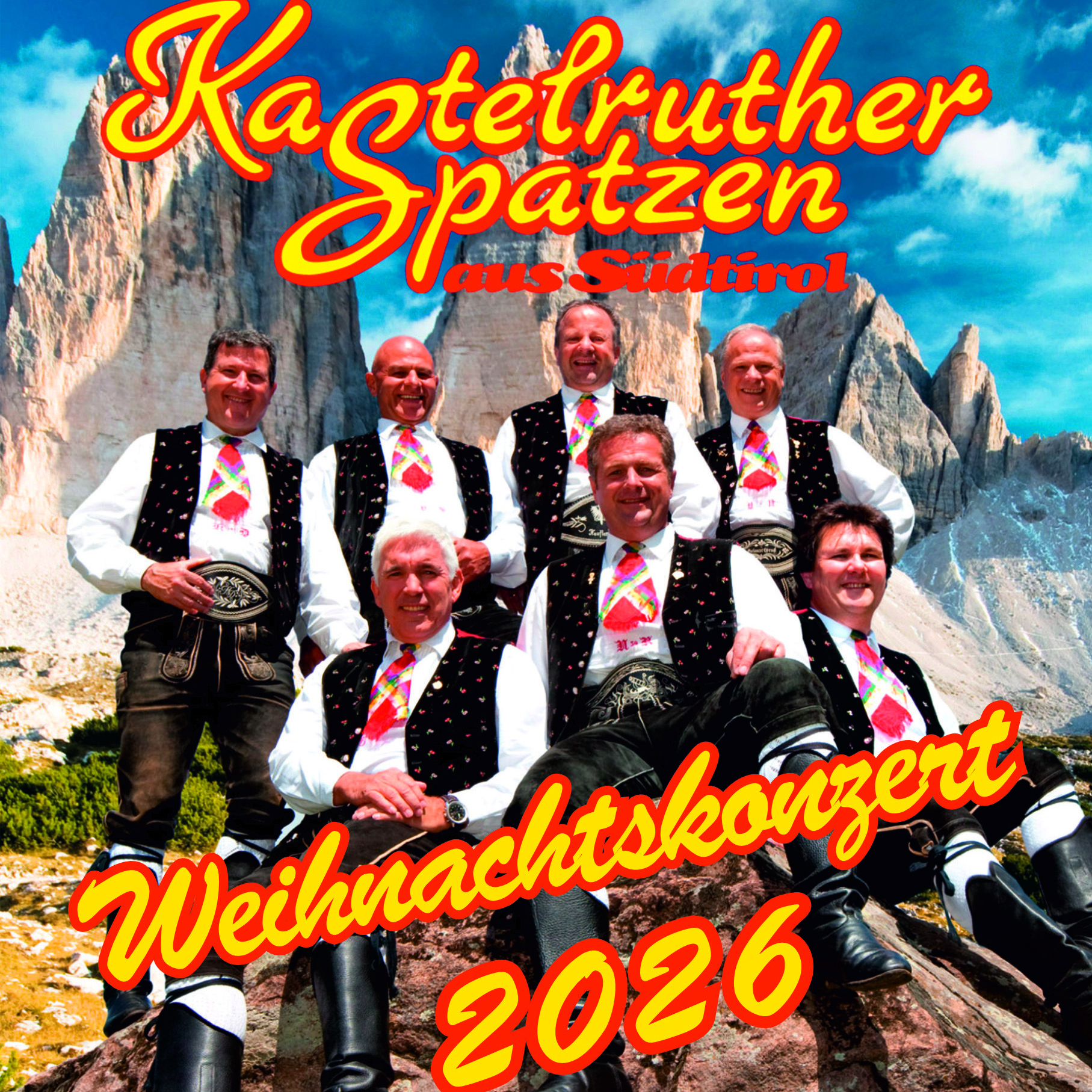 Kastelruther Spatzen – Weihnachtskonzert 2026