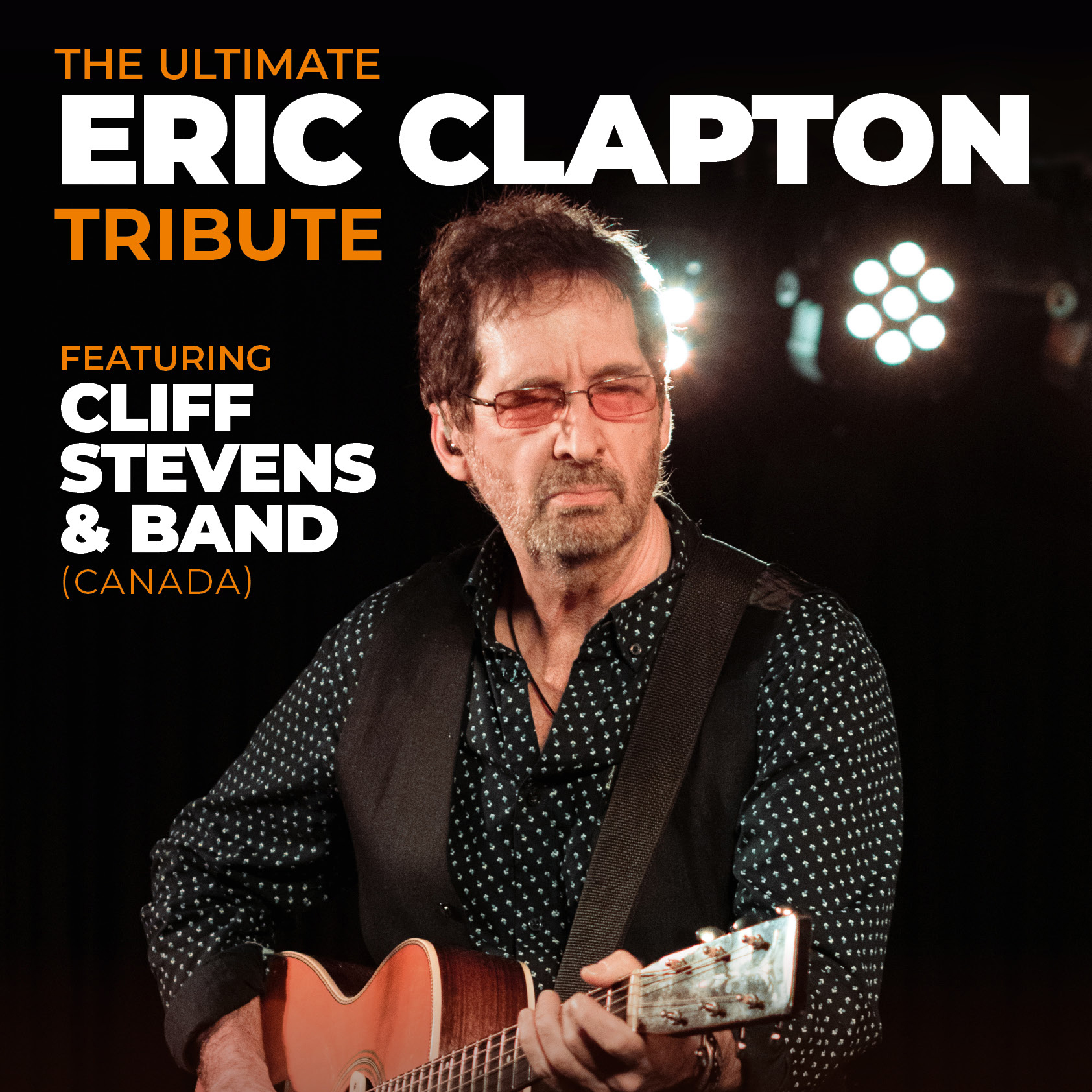 Eric Clapton Tribute-Show – Cliff Stevens & Band