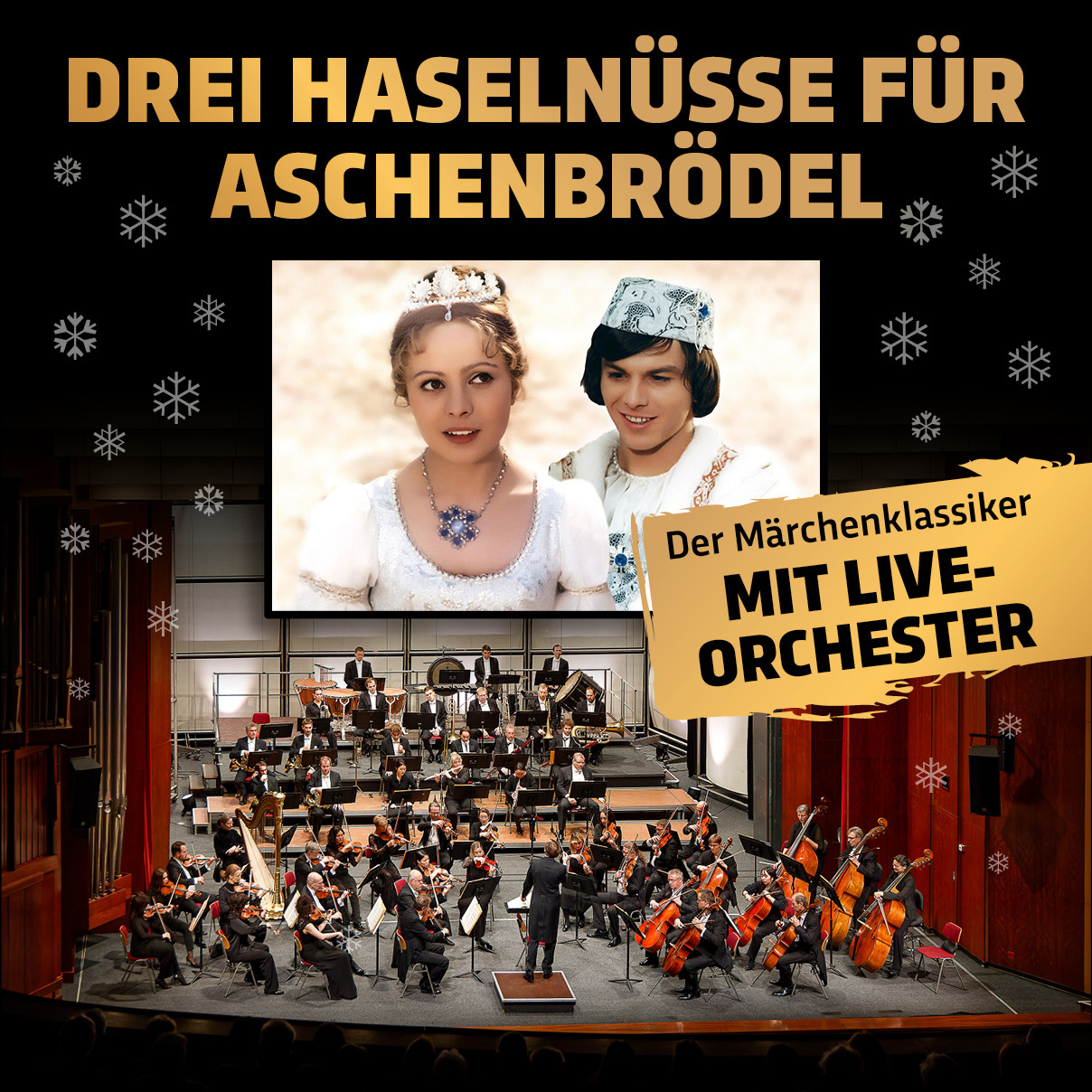 Drei Haselnüsse für Aschenbrödel - Ticket Shop Thüringen