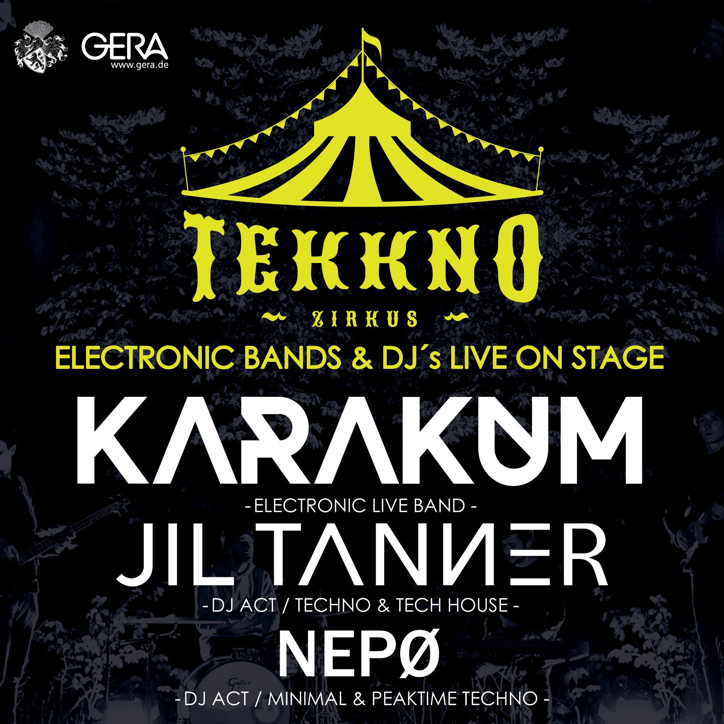 TEKKNO ZIRKUS – KARAKUM / JIL TANNER / NEPØ
