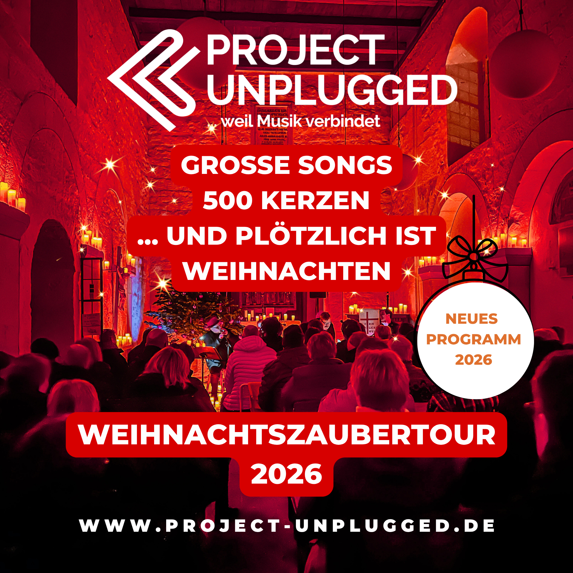 PROJECT UNPLUGGED – Weihnachtszauber 2026