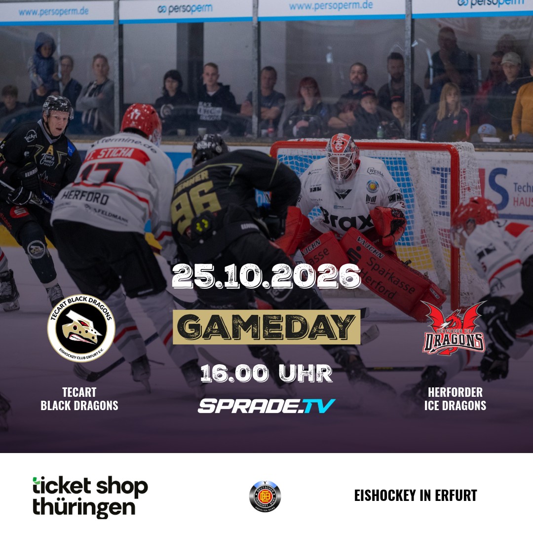 TecArt Black Dragons vs. Herforder Ice Dragons
