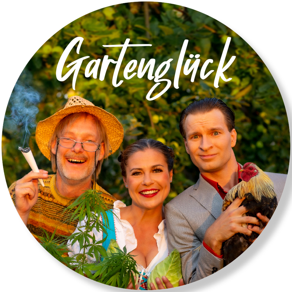 Gartenglück - Erst bücken - dann pflücken!